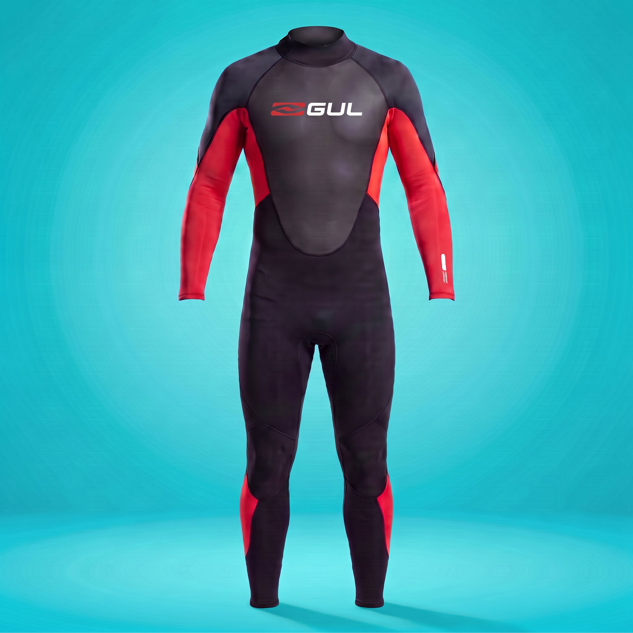 Lava Red 3mm Full Suit