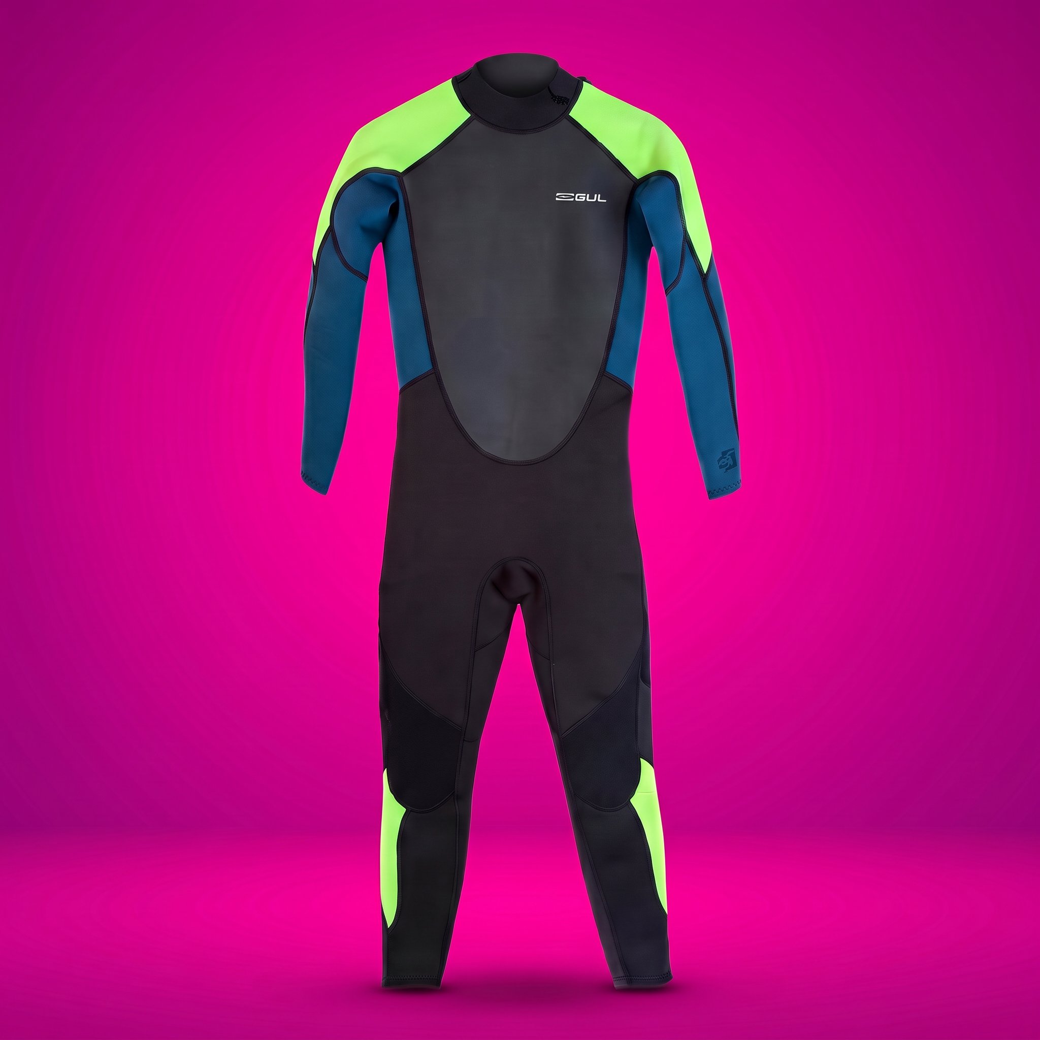 Neon Wave 3mm Full Suit