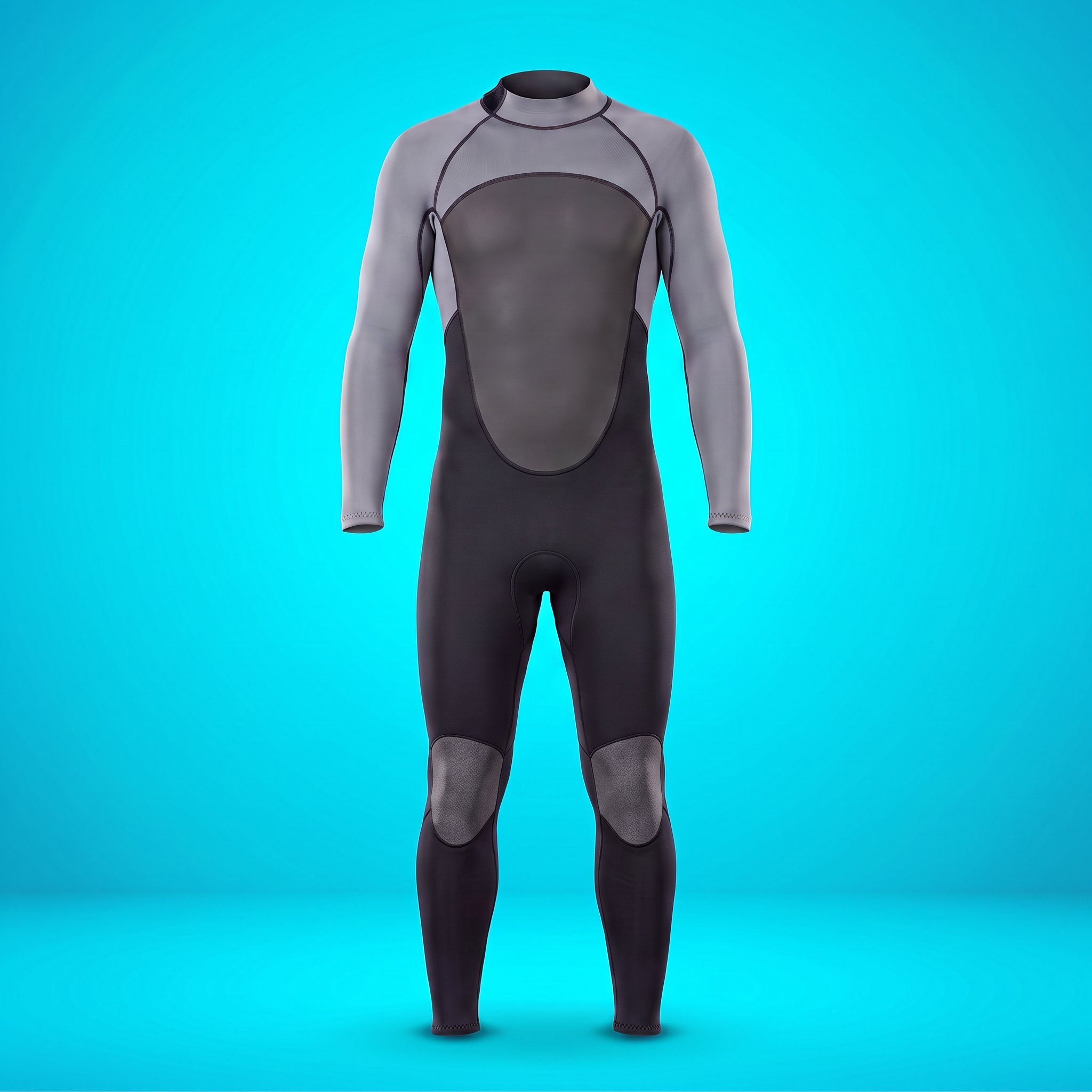 Thunder Grey 3mm Full Suit